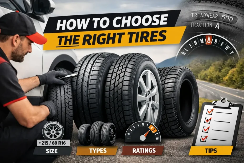 How to Choose the Right Tires: Size, Type, Ratings & Brands Explained how to choose the right tires size types ratings brands explained